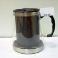 КРУЖКА-Чайник хамелион пластик с метал колбой черный(50)