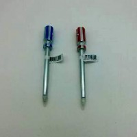 Ручка шариковая  ОТВЕРТКА  с магнитом 16см  R05